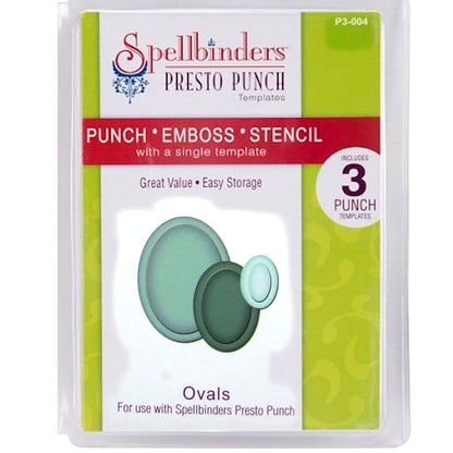 Ovals Dies / Suajes de Ovalos Chicos Descontinuado Spellbinders