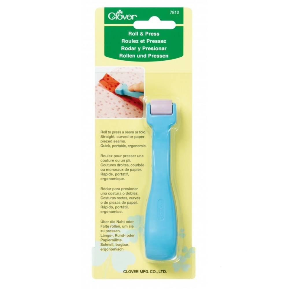Roll & Press / Rodillo para  Marcar Dobleces en Tela Costura Clover