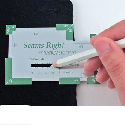 Seams Right / Regla para Costuras Perfectas Costura Clover