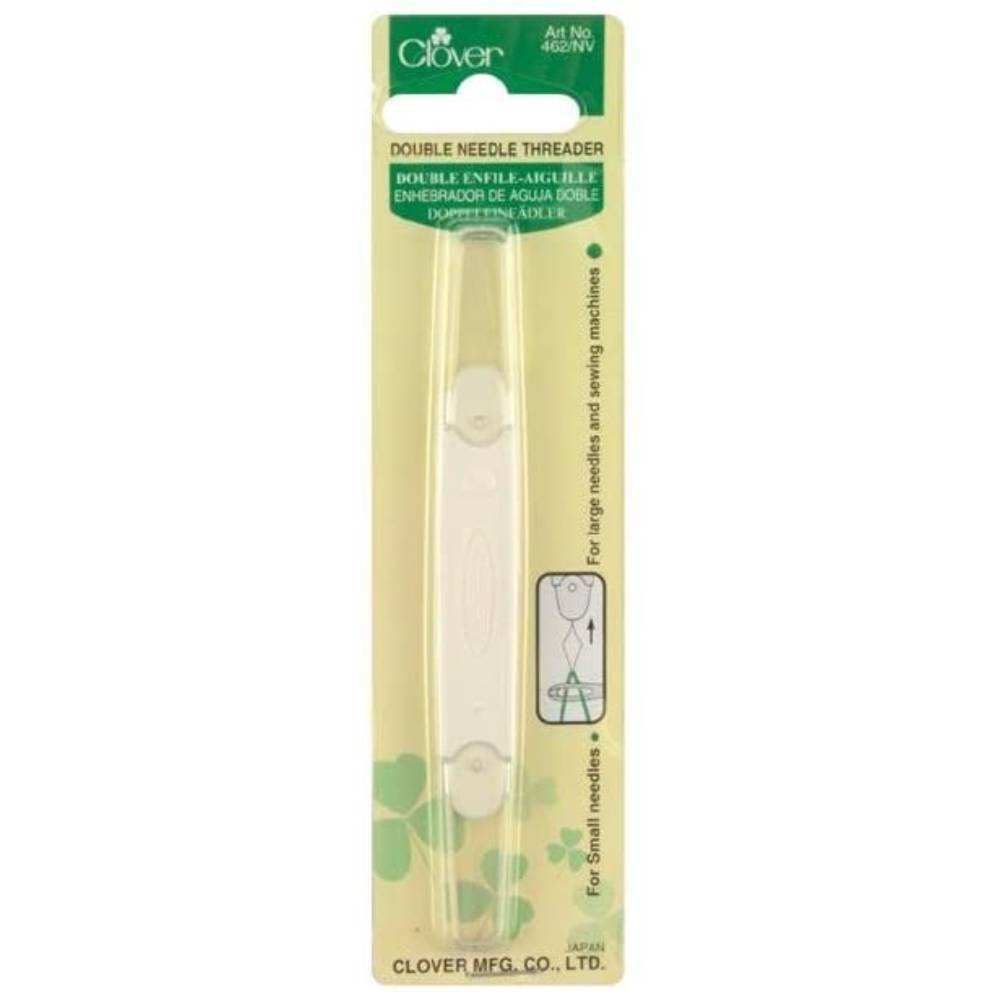 Double Needle Threader / Enhebrador Doble de Agujas Costura clover