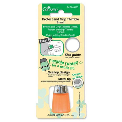 Protect &amp; Grip Thimble Small / Dedal de Proteccion y Sujeción Costura Clover