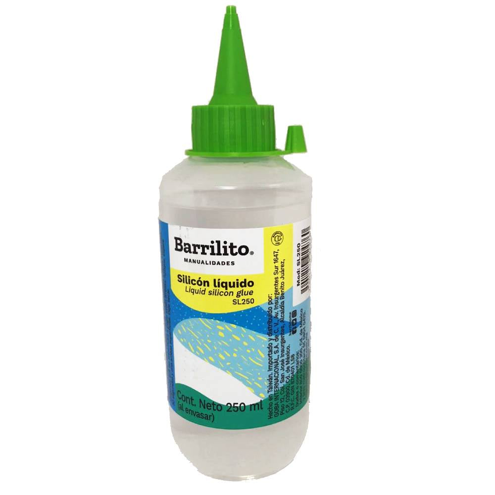 Pegamento Silicón LÃquido 250ml Adhesivos / Pegamentos Barrilito