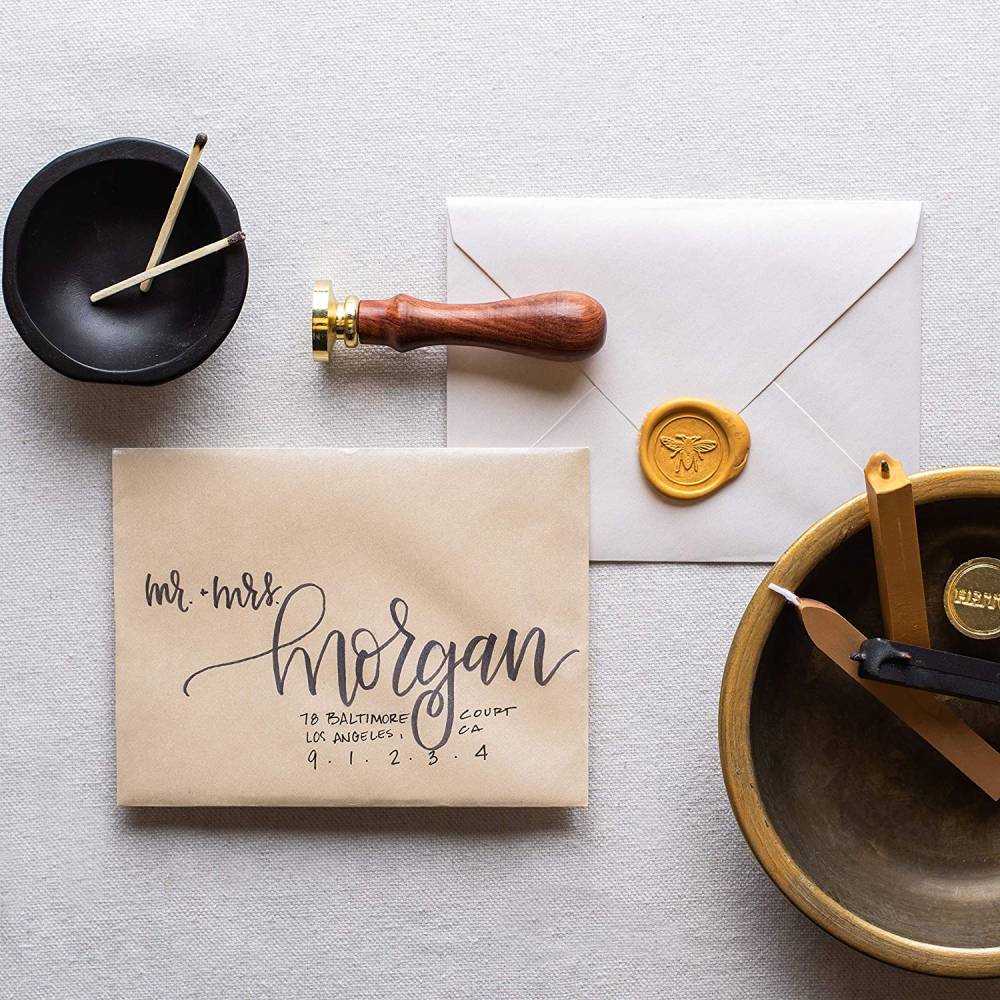 Wax Seal Kit Hello Bee / Kit para Sellar con Lacre Adornos / Embellishments American Crafts