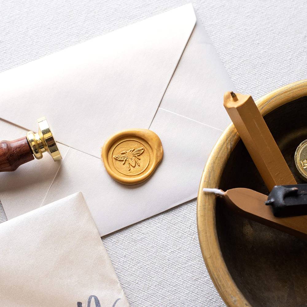 Wax Seal Kit Hello Bee / Kit para Sellar con Lacre Adornos / Embellishments American Crafts