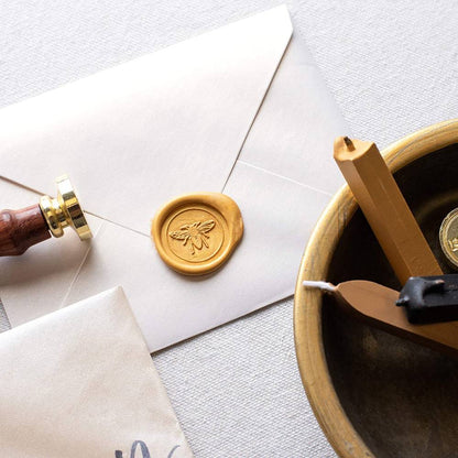 Wax Seal Kit Hello Bee / Kit para Sellar con Lacre Adornos / Embellishments American Crafts