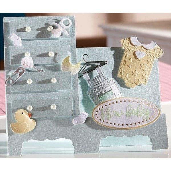 Baby Accessories Die / Suaje de Corte de Bebés Descontinuado Crafter&