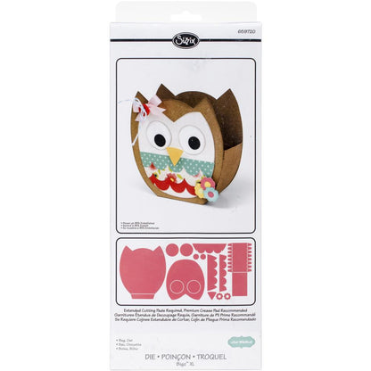 Suaje de Corte Bolsita de Búho / Owl Bag Die Descontinuado Sizzix