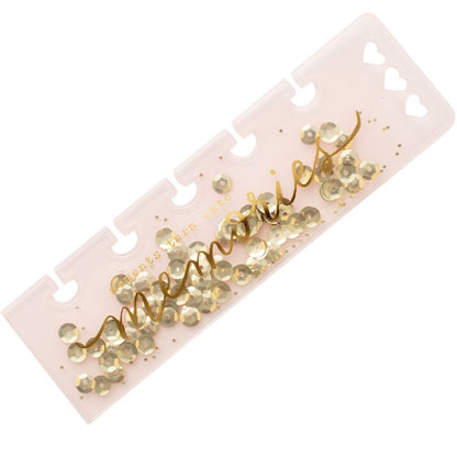 Planner Bookmark Gold Foil / Separador de Libro para Agenda Descontinuado Maggie Holmes