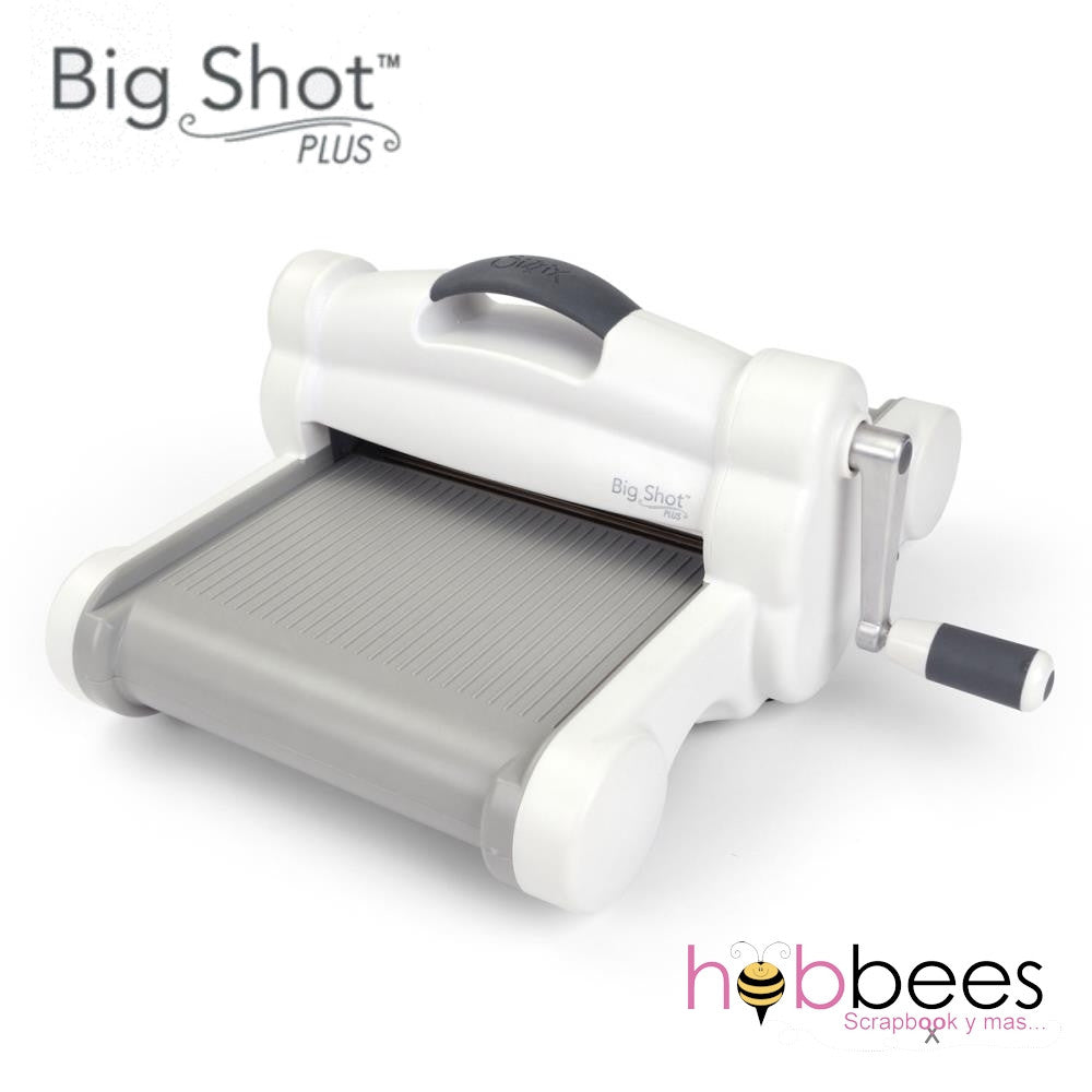 Big Shot Plus White &amp; Gray Kit / Máquina de Corte y Grabado Big Shot Plus Kit Descontinuado Sizzix