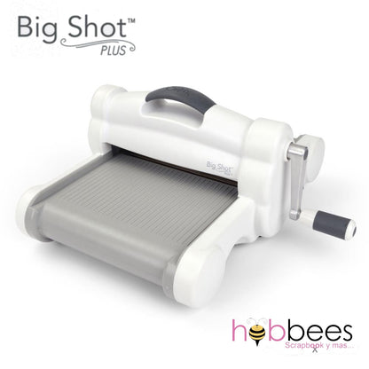 Big Shot Plus White &amp; Gray Kit / Máquina de Corte y Grabado Big Shot Plus Kit Descontinuado Sizzix
