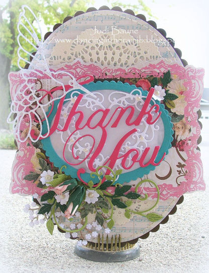 Suaje de Corte de Pajaro Colibri / Lace Hummingbird Dies Descontinuado Cheery Lynn Designs