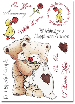 Little Cutie Rubber Stamp Colletion / Sellos de Goma Ternura Descontinuado Crafter&