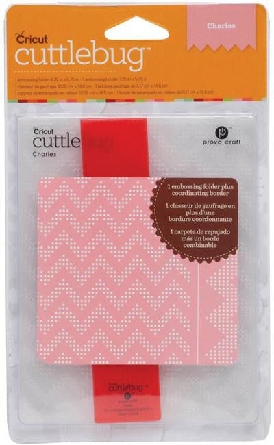 Folder de Grabado / Embossing Folder Charles Descontinuado Cuttlebug