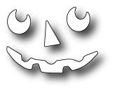 Perky Pumpkin Face / Suaje de Carita de Calabaza Descontinuado Memory Box