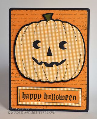 Perky Pumpkin Face / Suaje de Carita de Calabaza Descontinuado Memory Box