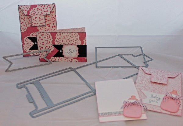 Pocket Envelope Die / Suaje de Corte para Sobre Descontinuado LifeStyle Crafts