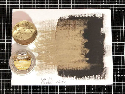 Finnabair Art Alchemy Metallique Wax White Gold / Pasta Metálica Oro Blanco Pintura y Medios Mixtos Prima Marketing