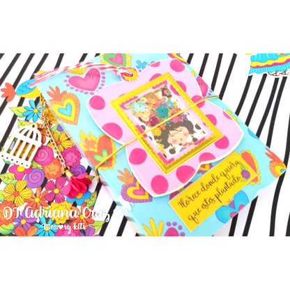 Kit de Papel Cartulina Cielito Lindo Descontinuado Memory Kits