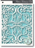 Pattern Distressed Tula Stencil / Plantilla Descontinuado Memory Box