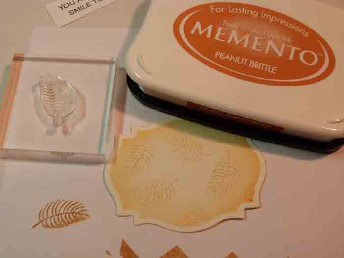 Peanut Brittle Memento / CojÃn de Tinta para Sello de Cacahuate Tintas TSUKINEKO