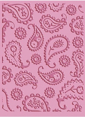 Folder de Grabado / Embossing Folder Perfectly Paisley Descontinuado Cuttlebug