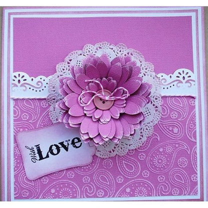 Folder de Grabado / Embossing Folder Perfectly Paisley Descontinuado Cuttlebug