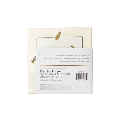 Photo Frame / Marco para Fotos Adornos / Embellishments Crate Paper