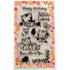 Cute Kittens Stamps / Sellos de Polímero Gatitos Descontinuado Flonz Crafts