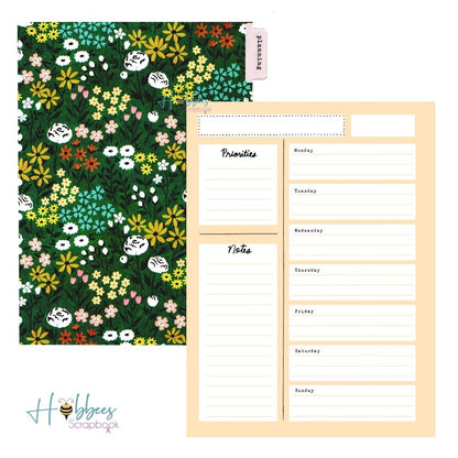 Day to Day Undated Freestyle Planner / Agenda Planificadora Rosas Descontinuado Maggie Holmes