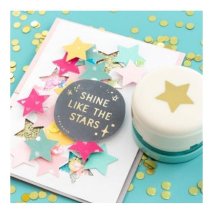 Clear Cut Punch 1" Star / Perforadora de Estrella de 2.54 cm Perforadoras We R Memory Keepers