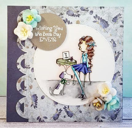 Cling Mounted Rubber Stamps Love The Weekend / Sello Cling Amo el Fin de Semana Descontinuado LDRS Creative