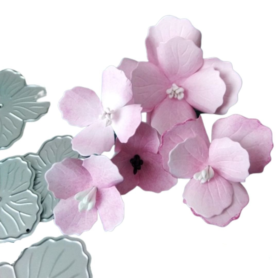 Suajes de Petunias Dados de Corte / Suajes / Troqueles Hobbees