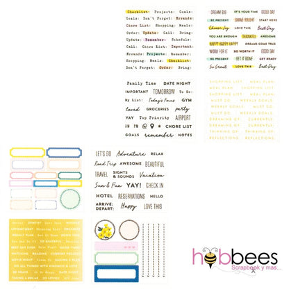 Planner Mini Sticker Book / Mini Estampass Adhesivas Descontinuado Maggie Holmes