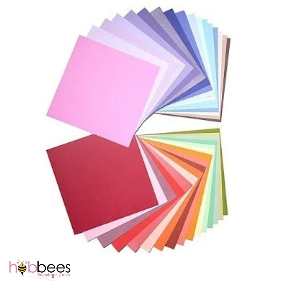 Premium Cardstock 100 Pack / 100 Hojas de Cartulina Premium Descontinuado Bazzill