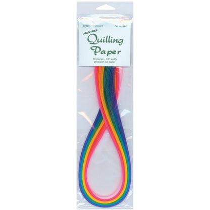 Tiras de Papel para Filigrana / Quilling Paper Bright Colors Descontinuado Quilled Creations
