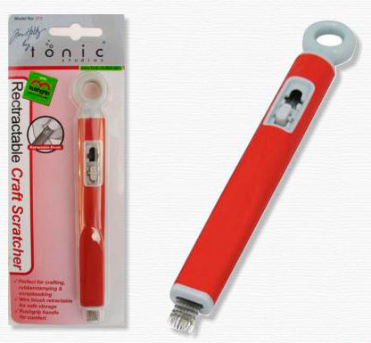 Retractable Craft Scratcher / Rasgador de Papel Retráctil DESCONTINUADO Tim Holtz