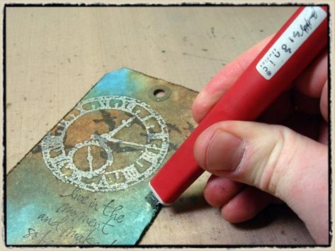 Retractable Craft Scratcher / Rasgador de Papel Retráctil DESCONTINUADO Tim Holtz