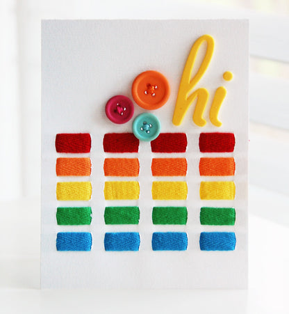 Paquete con 3 tipos de Listón de Colores / Sew Ribbon Descontinuado We R Memory Keepers