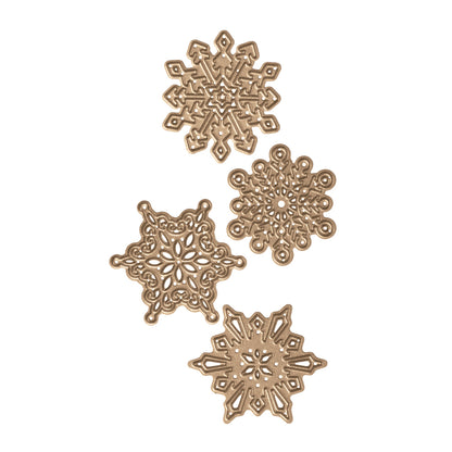 Shapeabilities Die D-Lites Snowflakes  Dies / Suajes de Copos de Nieve Descontinuado Spellbinders