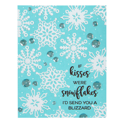 Shapeabilities Die D-Lites Snowflakes  Dies / Suajes de Copos de Nieve Descontinuado Spellbinders
