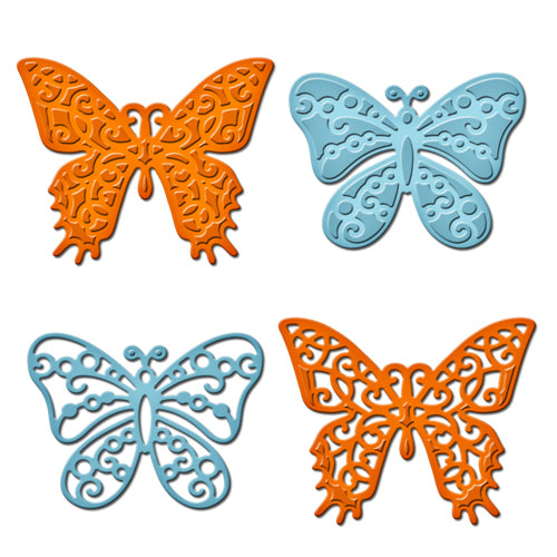 Les Papillions Dies and Emboss / Suaje y Realce Mariposas Descontinuado Spellbinders