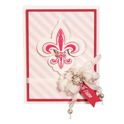 Fleur De France / Suajes de Corte Flor de Lis Descontinuado Spellbinders