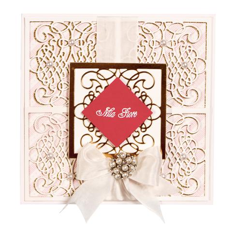 Calligraphy Flourish Tiles Dies / Suajes de Corte Caligrafía Descontinuado Spellbinders