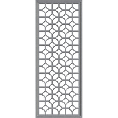 Quatrafoil Panel Die and Emboss / Suaje y Realce Cuatrifolio Descontinuado Spellbinders