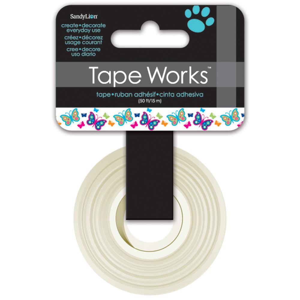 Washi Tape Butterflies / Cinta Adhesiva Mariposas Descontinuado Sandy Lion