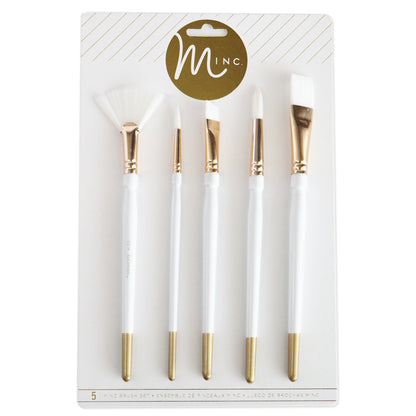 Minc Paint Brushes / Set de Pinceles Pinceles y Brochas Heidi Swapp