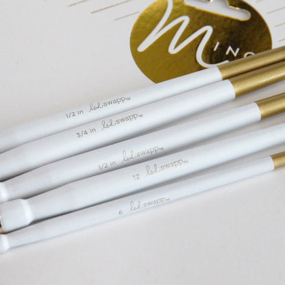 Minc Paint Brushes / Set de Pinceles Pinceles y Brochas Heidi Swapp