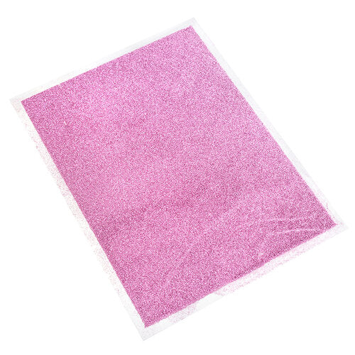 Minc Glitter Sheets Pink / 4 Hojas de Papel Metalizado Brillitos Rosa Acetato y Especializados Heidi Swapp