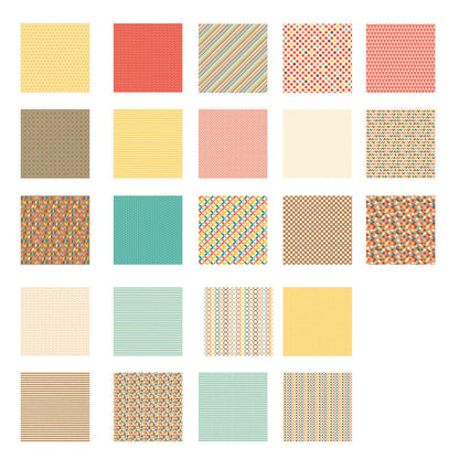 Kraft Double-Sided Paper Pack / Block de Papel Kraft Doble Cara 12x12 Descontinuado American Crafts