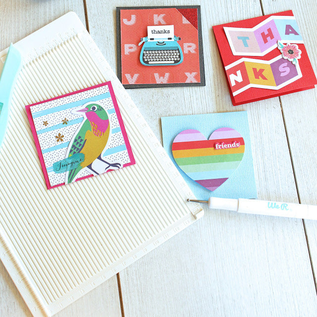 Mini Score Board / Mini Tabla para Marcar Dobleces Herramientas We R Memory Keepers